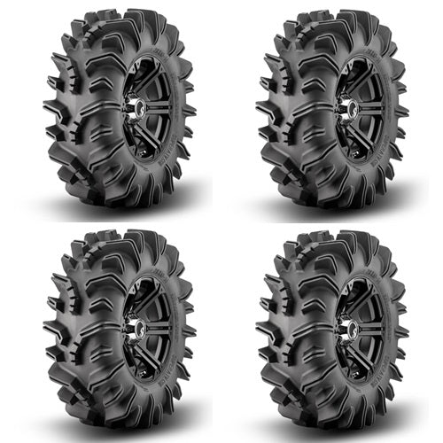 
                  
                    SuperATV Terminator Tire & Wheel Kits on Bandit Black Wheels
                  
                