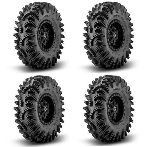 
                  
                    SuperATV Terminator Tire & Wheel Kits - MadLock Black Wheels
                  
                