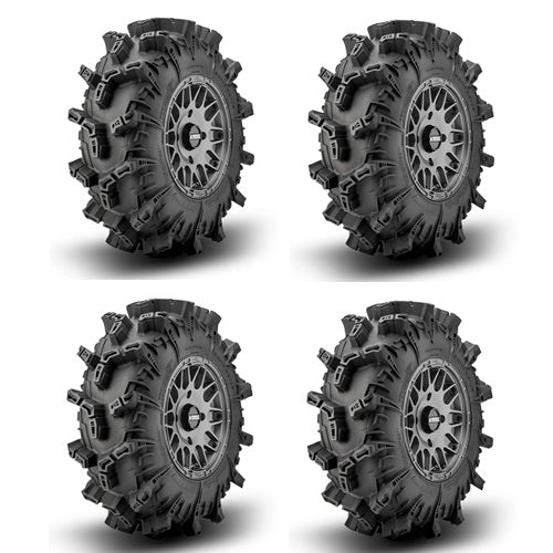 
                  
                    SuperATV Terminator Max Tire & Wheel Kits - Hellfire Titanium Wheels
                  
                