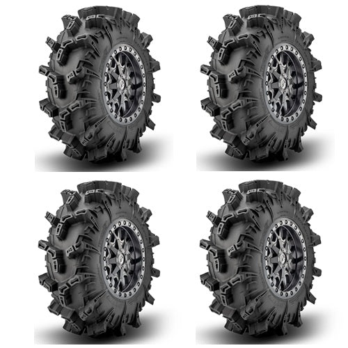 
                  
                    SuperATV Terminator Max Tire & Wheel Kits - MADLock Gunmetal Wheels
                  
                