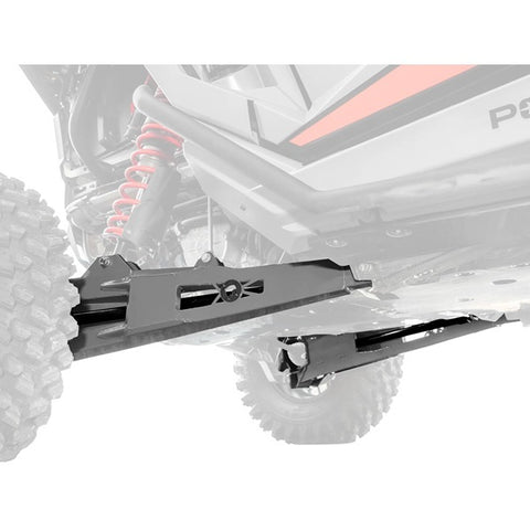 SuperATV Polaris RZR Turbo R Trailing Arms - Gray & Black