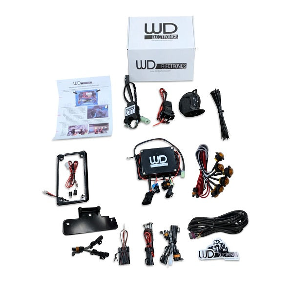WD Electronics Can-Am Commander LED Turn Signals & Horn Kit