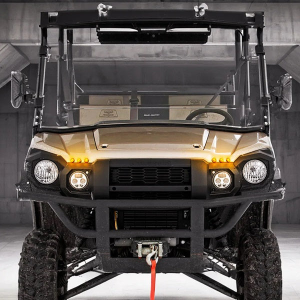 WD Electronics Kawasaki Mule Pro Turn Signal & Horn Kits (2015+) - 6 LED Lights