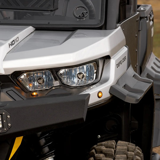 
                  
                    Can-Am Defender Deluxe Self-Canceling Turn Signal Kit 4 LED lights Mounted
                  
                