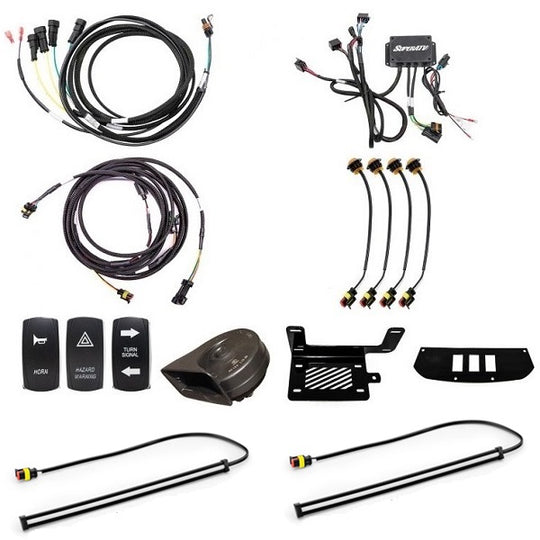 
                  
                    SuperATV Can-Am Maverick Turn Signal & Horn Kit (2013-18) with 12" LED Strips
                  
                