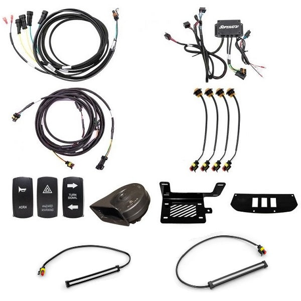 
                  
                    SuperATV Can-Am Maverick Turn Signal & Horn Kit (2013-18) with 6" LED Strips
                  
                