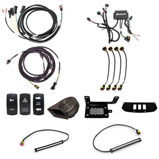 
                  
                    SuperATV Can-Am Maverick Turn Signal & Horn Kit (2013-18) with 6" LED Strips
                  
                