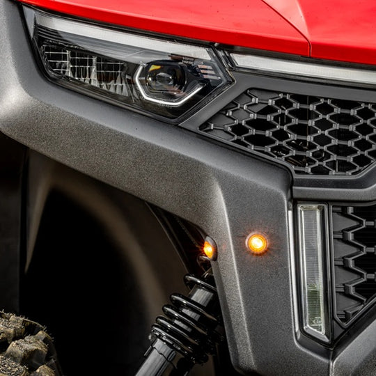 
                  
                    SuperATV CFMOTO UFORCE U10 PRO Self-Canceling Turn Signal Close Up
                  
                