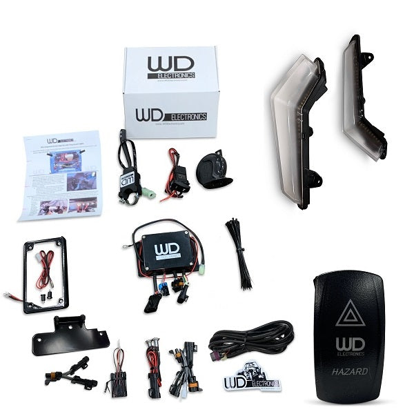 
                  
                    WD Electronics Can-Am Defender Signature Turn Signal, Horn, Hazards Kit (2020+)
                  
                