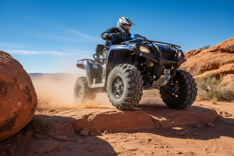 Tusk Aramid Terrabite Tire on ATV