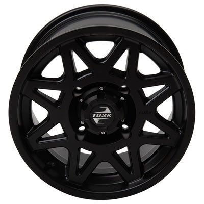 Tusk Tintic Matte Black Wheels for ATV UTV