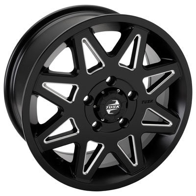 Tusk Tintic Black & Milled Wheels