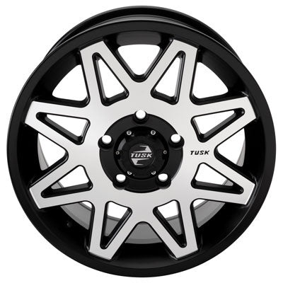 Tusk Tintic Machined & Black Wheels
