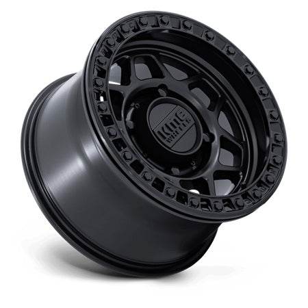 
                  
                    KMC Wheels KS241 TORX Matte Black Beadlock Wheel 15x8
                  
                