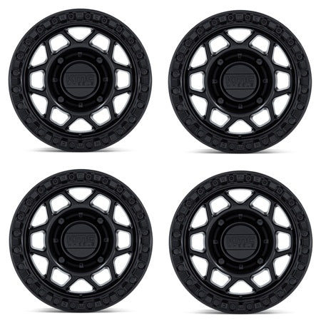 
                  
                    KMC Wheels KS241 TORX Matte Black Beadlock Wheel Set
                  
                