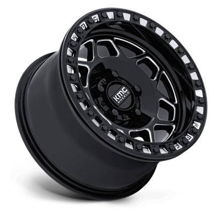 
                  
                    KMC Wheels KS241 TORX Gloss Black Milled Beadlock Wheel 15x8
                  
                