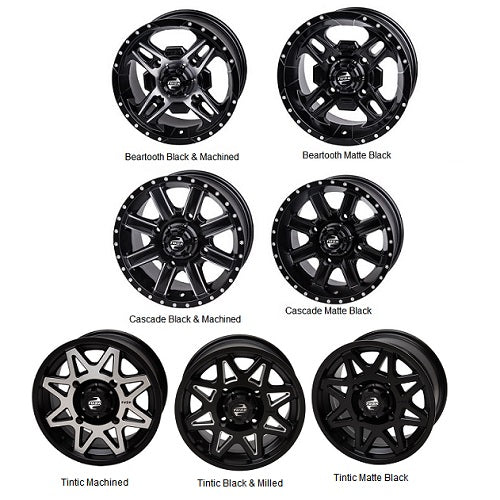 Terrabite Tire Wheel Kit 29x9-14 & 29x11-14 on 4/137 Wheels