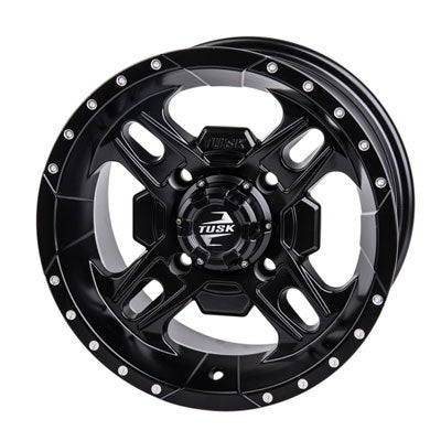 Tusk Beartooth ATV UTV Wheels - Matte Black