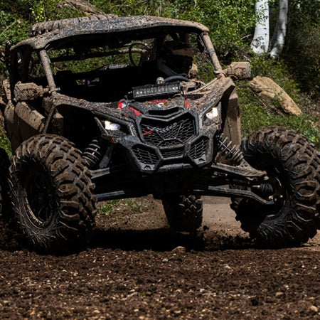Tusk Megabite Tire shown on a Vehicle