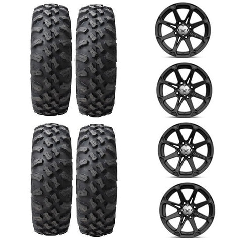 Tusk Megabite Tires Mounted on MSA M12 Diesel 4/156 Wheels