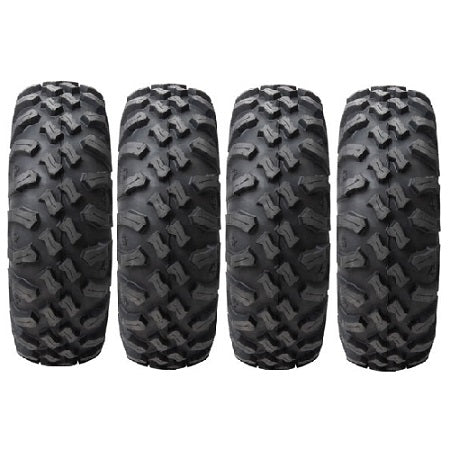 Set of 4 Tusk Megabite Tires 2 ea. 29x9-14 & 2 ea. 29x11-14