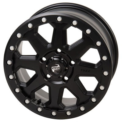 Tusk Uinta Matte Black Beadlock Wheels
