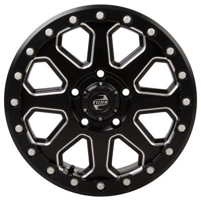 
                  
                    Tusk Uinta Black Milled Beadlock Wheel 5/114.3
                  
                