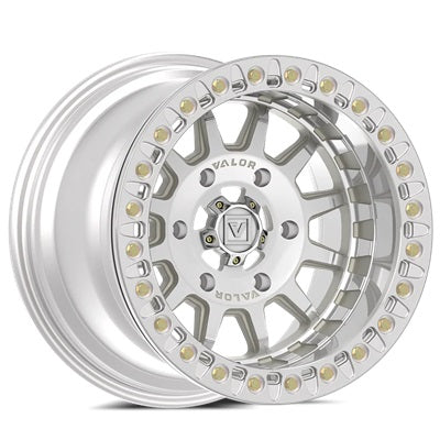 
                  
                    VALOR OFFROAD V09 Beadlock Wheels - Raw Machined - 6 Bolt 15x10
                  
                