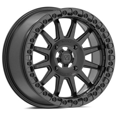 VALOR OFFROAD V09 Brushed Charcoal Beadlock Wheel 17x8