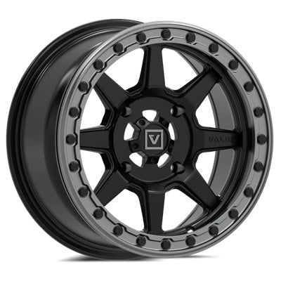 VALOR V13 Beadlock Wheels - Satin Black