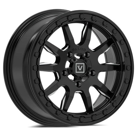 VALOR V15 Beadlock Wheels - Satin Black
