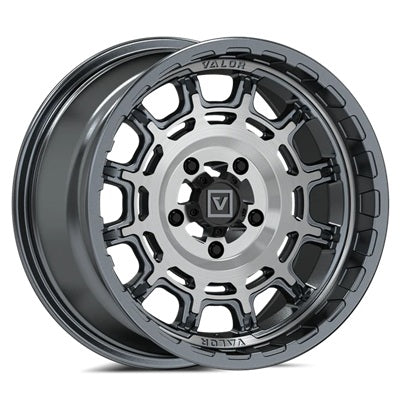 
                  
                    VALOR Offroad V17 Brushed Gunmetal Wheels - 15x8
                  
                