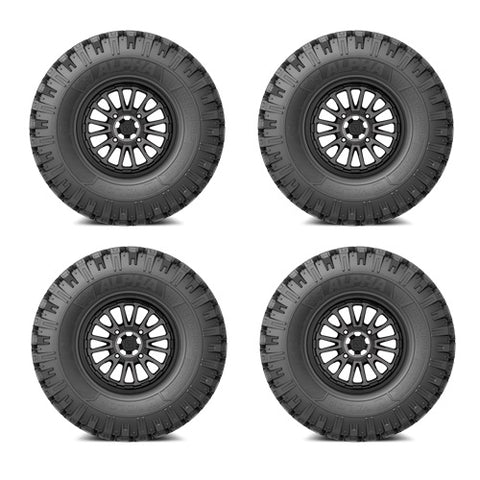 VALOR Alpha Tire & Wheel Kits on V14 Dark Tint Wheels