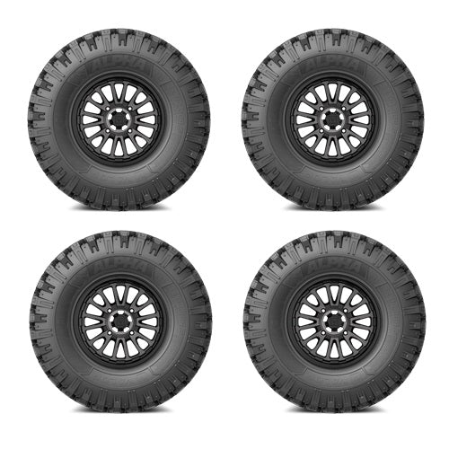 
                  
                    VALOR Alpha Tire & Wheel Kits on V14 Dark Tint Wheels
                  
                