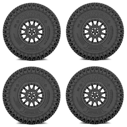 VALOR Tango Tire & Wheel Kits V09 Brushed Charcoal