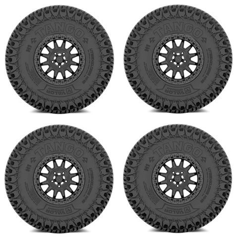 VALOR Tango Tire & Wheel Kits V09 Brushed Charcoal