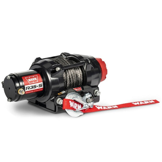 WARN R-Series R35-S Winch - 3500 lb. with Synthetic Rope