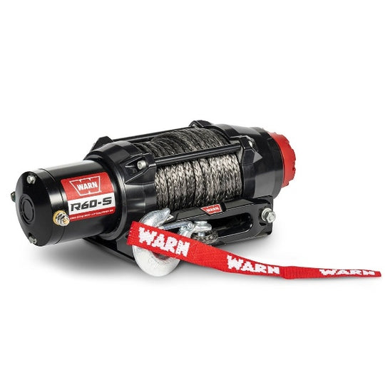 WARN R-Series R60-S Winch - Synthetic Rope w/Corded Remote