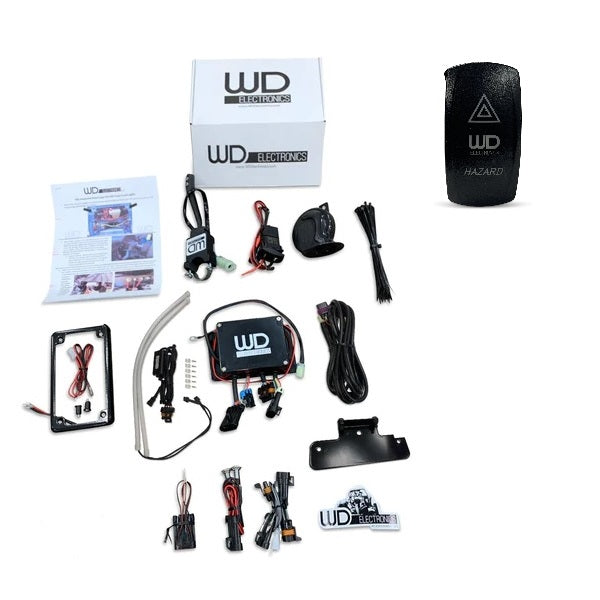 WD Electronics Honda Talon Sequential LED Strip Turn Signal, Horn Kit & Hazards