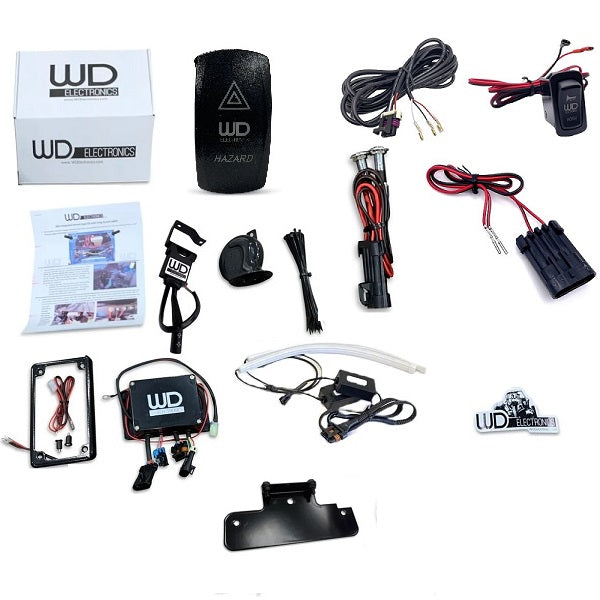 WD Electronics Polaris General 1000 Sequential Turn Signals, Hazzards, HVAC & Horn Kits
