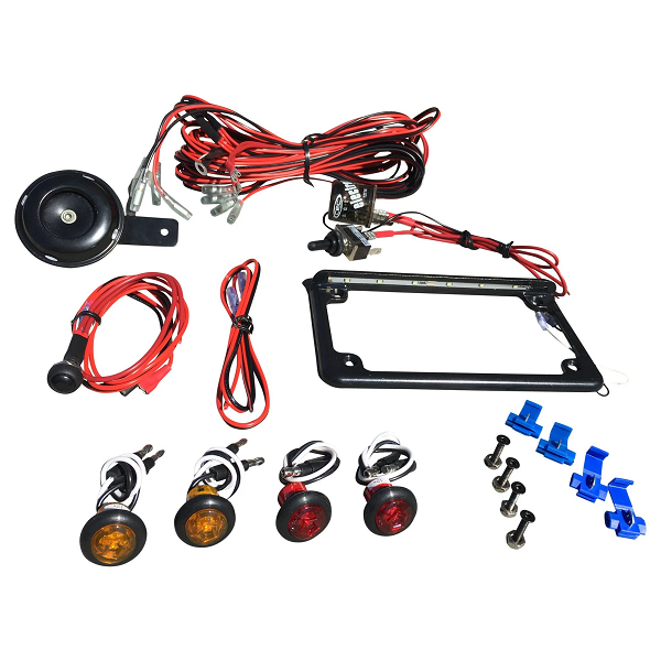 WD Electronics Universal ATV UTV LED Turn Signal Kits - 6 LED