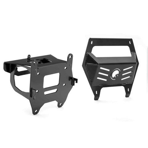 SuperATV Polaris RZR PRO R / PRO S / TURBO R Winch Mounting Plate
