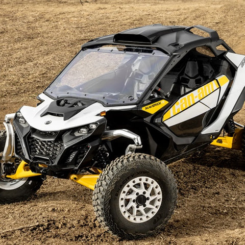 SuperATV Can-Am Maverick R Scratch-Resistant Windshield Clear