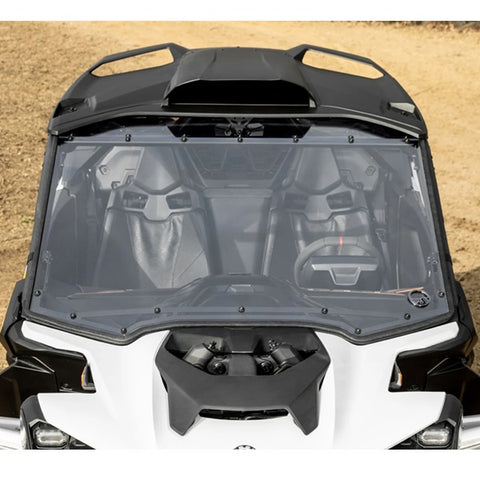 Can-Am Maverick R Scratch-Resistant Windshield - Clear
