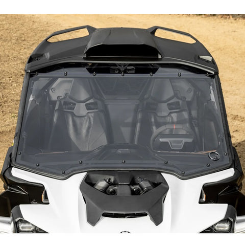 Can-Am Maverick R Scratch-Resistant Windshield - Light Tint