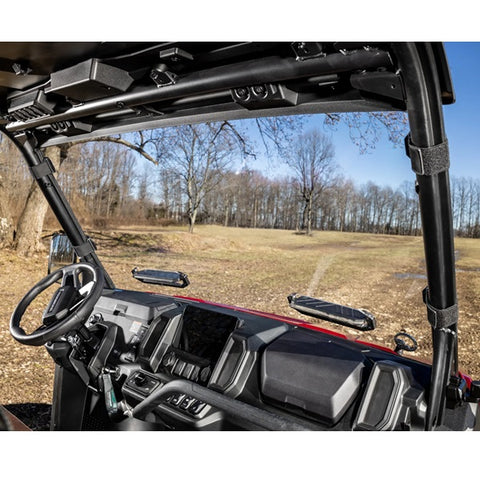 SuperATV CFMOTO UFORCE U10 XL Pro Scratch Resistant Vented Windshield
