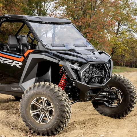 SuperATV Polaris RZR PRO S Vented Full Windshield Installed