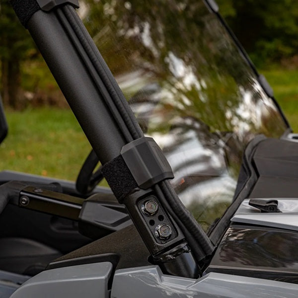 
                  
                    Yamaha Wolverine RMAX 1000 Scratch Resistant Windshield Clamp
                  
                