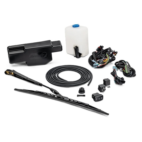 SuperATV Electric UTV Windshield Wiper Kit MaxDrive Glass Windshields