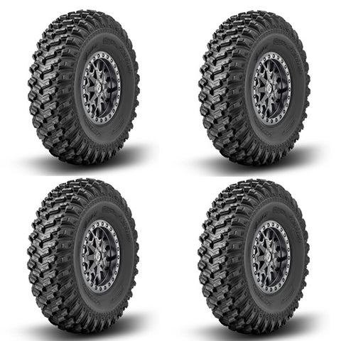 XT Warrior Tire & Wheel Kits - MADLock Gunmetal